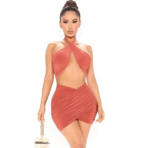 Fashionnova Cut Out Mini Dress Size M